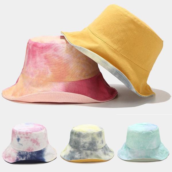 bucket hats summer tie-dye print two-sided foldable travel street fisherman hat bucket cap reversible bob chapeau femme
bucket hats summer tie-dye print two-sided foldable travel street fisherman hat bucket cap reversible bob chapeau femme
