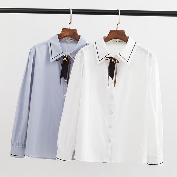2019 plus size casual blouses spring women clothing fashion loose long sleeve shirts t54-805, White
2019 plus size casual blouses spring women clothing fashion loose long sleeve shirts t54-805, White