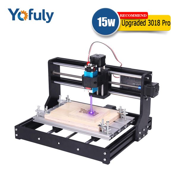 cnc 3018 pro laser engraver wood router machine 15w big power laser diy engraving machine,cnc 3018 milling machine,wood router
cnc 3018 pro laser engraver wood router machine 15w big power laser diy engraving machine,cnc 3018 milling machine,wood router