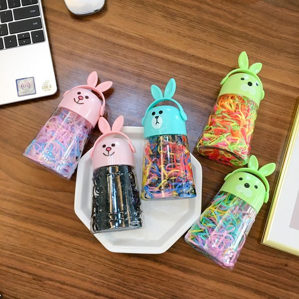 znsci children's accessories cute rabbit canned head rope baby's ring disposable rubber band hair high elasticity without hurting, Slivery;white
znsci children's accessories cute rabbit canned head rope baby's ring disposable rubber band hair high elasticity without hurting, Slivery;white
