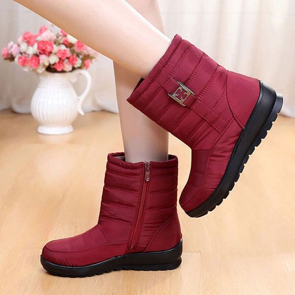 winter boots 2019 women boots platform slip on waterproof women shoes snow warm winter shoes big size, Black
winter boots 2019 women boots platform slip on waterproof women shoes snow warm winter shoes big size, Black