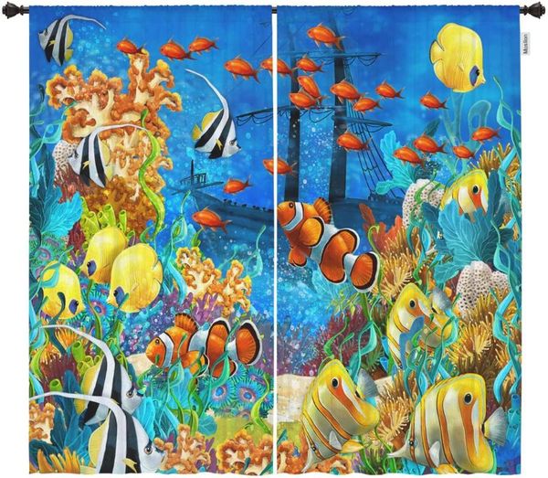 curtain & drapes curtains undersea coral fish school colorful bubbles bedroom living room kitchen decoration
curtain & drapes curtains undersea coral fish school colorful bubbles bedroom living room kitchen decoration