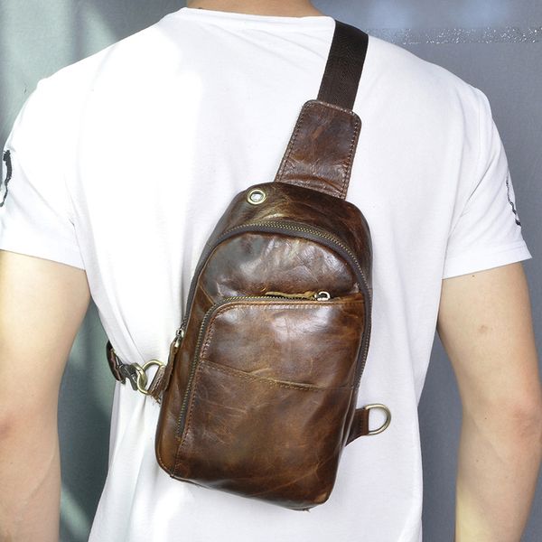 men quality original leather casual coffee chest sling bag design one shoulder bag fashion crossbody male 8010-c
men quality original leather casual coffee chest sling bag design one shoulder bag fashion crossbody male 8010-c