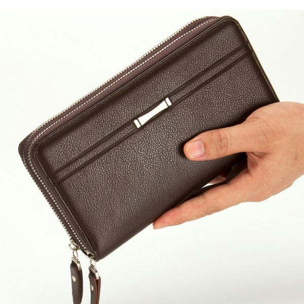 business men's wallets long zipper clutch bag multifunctional clutch bag wallet, Red;black
business men's wallets long zipper clutch bag multifunctional clutch bag wallet, Red;black