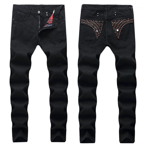 regular straight zipper fly mens jeans casual high males clothing rhinestone mens designer jeans fashion panelled, Blue
regular straight zipper fly mens jeans casual high males clothing rhinestone mens designer jeans fashion panelled, Blue