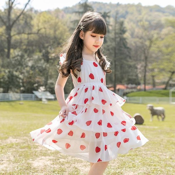 2020 summer teenage girl chiffon pleated a-line dress kids heart print dresses for girls baby girl fashion clothing vestido w207, Red;yellow
2020 summer teenage girl chiffon pleated a-line dress kids heart print dresses for girls baby girl fashion clothing vestido w207, Red;yellow