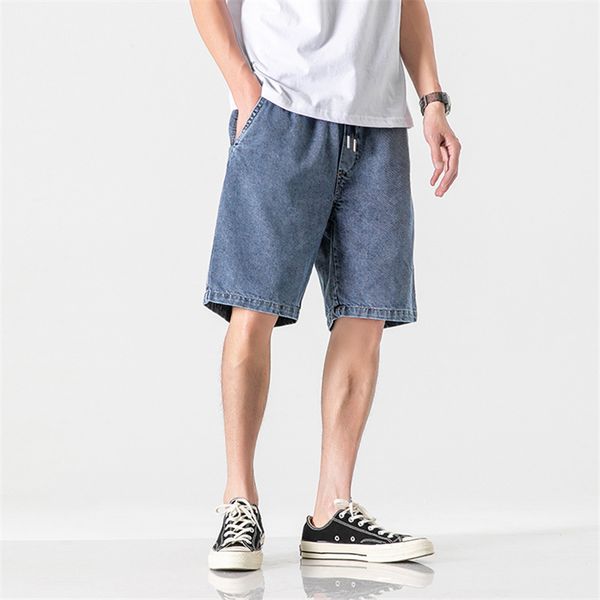 is not a common summer loose washed denim shorts male japanese couples 5 minutes of pants pants in the male tooling, Blue
is not a common summer loose washed denim shorts male japanese couples 5 minutes of pants pants in the male tooling, Blue