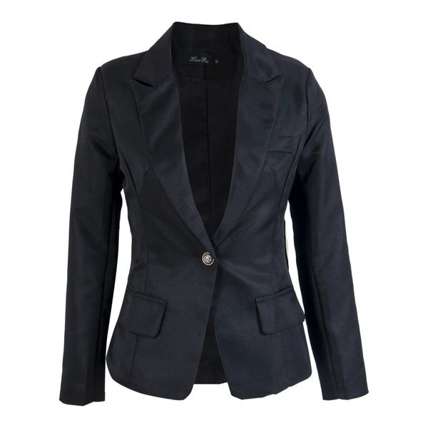 women's long sleeve slim business formal leisure lapel suit jacket coat outwear, Black;brown
women's long sleeve slim business formal leisure lapel suit jacket coat outwear, Black;brown