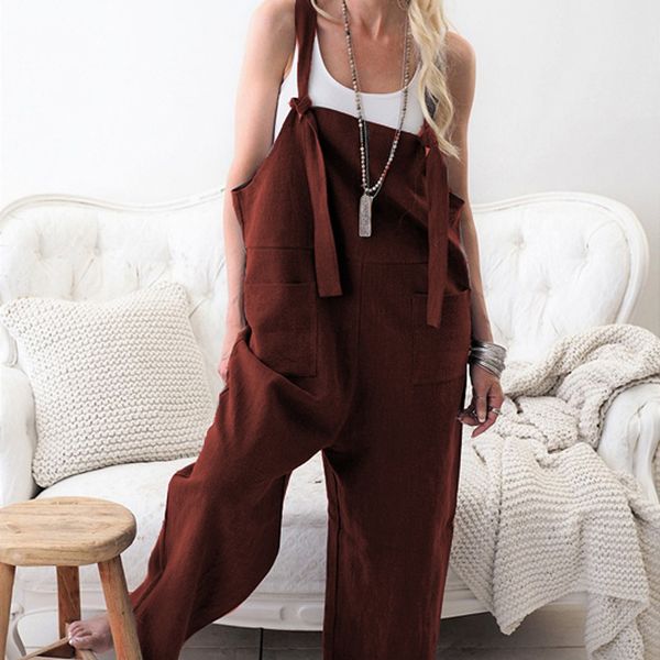 fashion women dungarees pure colour harem strap pant loose straight jumpsuit baggy trousers overalls, White
fashion women dungarees pure colour harem strap pant loose straight jumpsuit baggy trousers overalls, White