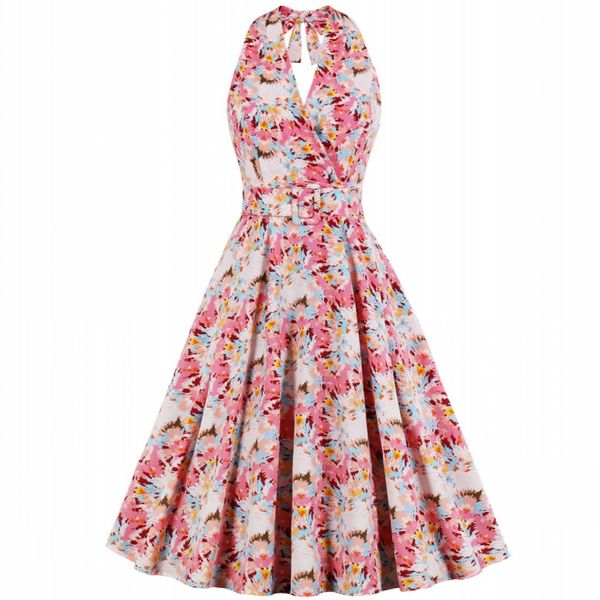 лето урожай ретро цветок печати rockabilly холтер pinup большой свинг backless ремень холтер платье без рукавов платье de festa, Black;gray
лето урожай ретро цветок печати rockabilly холтер pinup большой свинг backless ремень холтер платье без рукавов платье de festa, Black;gray