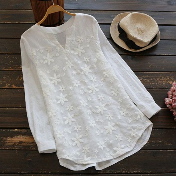 женская верхняя одежда и длинные блузы втулки 2020 vintage lace цветочные v шеи льняные рубашки мундир дамы top осень женская одежда, White
женская верхняя одежда и длинные блузы втулки 2020 vintage lace цветочные v шеи льняные рубашки мундир дамы top осень женская одежда, White