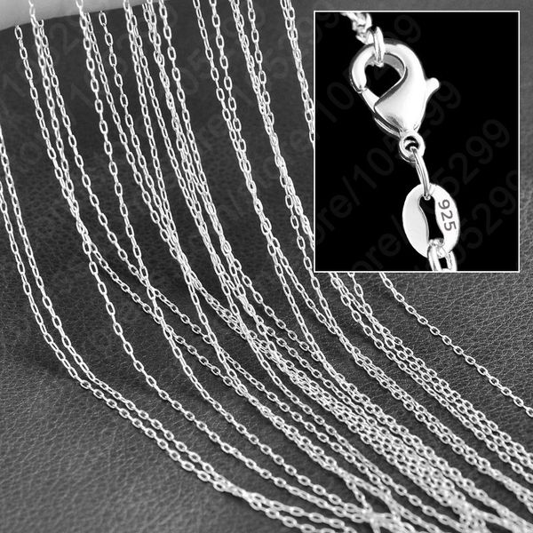 popular 16-30 inch 925 sterling silver jewelry necklace chains lobster clasps for pendant wholesale 10pcs
popular 16-30 inch 925 sterling silver jewelry necklace chains lobster clasps for pendant wholesale 10pcs