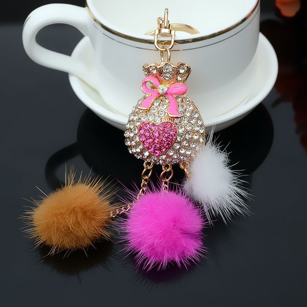 keychains fashion crystal jewelry lucky purse bag tassel keychain women car rhinestone keyring key chain holder pendant, Silver
keychains fashion crystal jewelry lucky purse bag tassel keychain women car rhinestone keyring key chain holder pendant, Silver