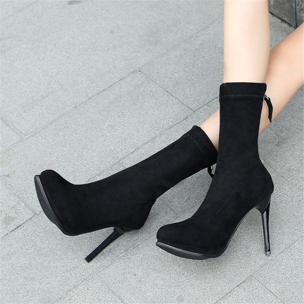 lapolaka 2019 big size 43 sock boots women shoes woman thin high heels party wedding lady shoes woman boots, Black
lapolaka 2019 big size 43 sock boots women shoes woman thin high heels party wedding lady shoes woman boots, Black