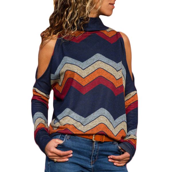 rogi cold shoulder female long sleeve sweater women 2019 casual turtleneck striped knitted pullover autumn spring jumper, White;black
rogi cold shoulder female long sleeve sweater women 2019 casual turtleneck striped knitted pullover autumn spring jumper, White;black