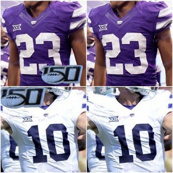 custom kansas state wildcats 2019 football any name number purple white 10 skylar thompson 34 james gilbert sproles lockett men youth jersey, Black
custom kansas state wildcats 2019 football any name number purple white 10 skylar thompson 34 james gilbert sproles lockett men youth jersey, Black