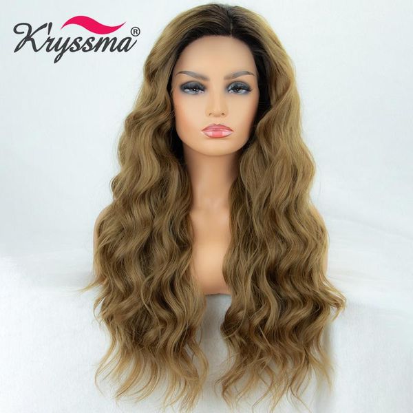 kryssma lace front wigs ombre blonde brown wig long wave synthetic wigs for women grey cosplay heat resistant fiber hair, Black
kryssma lace front wigs ombre blonde brown wig long wave synthetic wigs for women grey cosplay heat resistant fiber hair, Black