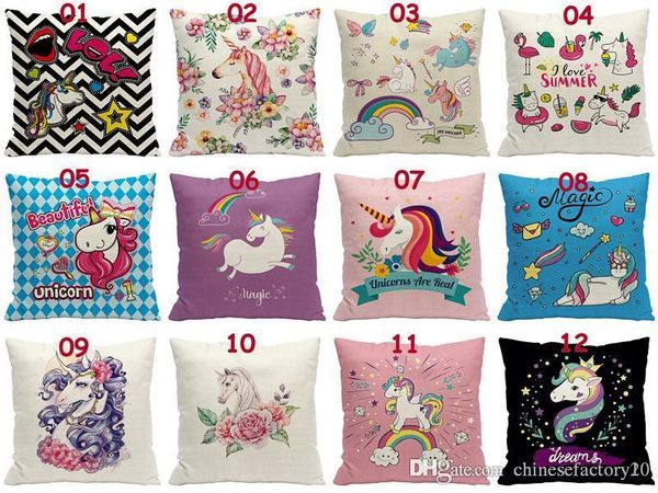 60 styles unicorn horse pillowcase for sofa car square decorative retro throw pillow case vintage cushion cover 45*45cm cartoon case
60 styles unicorn horse pillowcase for sofa car square decorative retro throw pillow case vintage cushion cover 45*45cm cartoon case