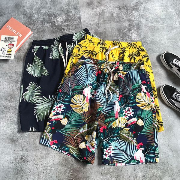 summer mens five-point beach shorts big pants loose casual large size mens trendy seaside flower shorts, Black
summer mens five-point beach shorts big pants loose casual large size mens trendy seaside flower shorts, Black