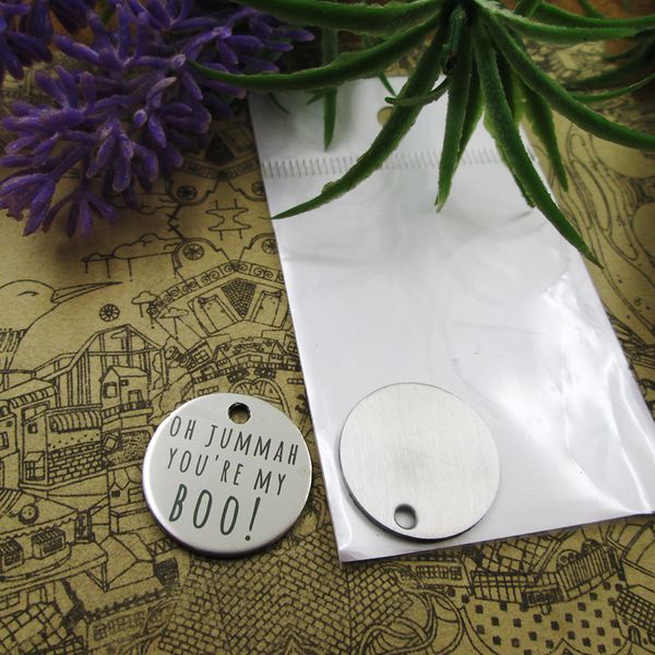 40pcs--"oh jummah you're my boo"stainless steel charms more style for choosing diy charms pendants for necklace, Bronze;silver
40pcs--"oh jummah you're my boo"stainless steel charms more style for choosing diy charms pendants for necklace, Bronze;silver