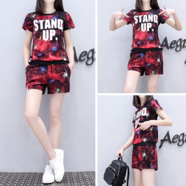 two piece dress 3xl sets korean-style fashion large size slimming short sleeve shorts summer wear for women casual sports clothing two-piece, White
two piece dress 3xl sets korean-style fashion large size slimming short sleeve shorts summer wear for women casual sports clothing two-piece, White