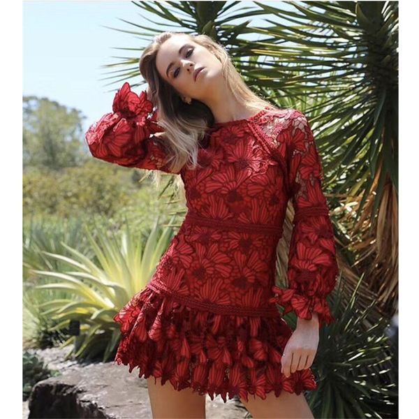 heavy water soluble lace hollow stitching pleated evening dress 2019 spring and summer new temperament slim dress quality, Black;gray
heavy water soluble lace hollow stitching pleated evening dress 2019 spring and summer new temperament slim dress quality, Black;gray