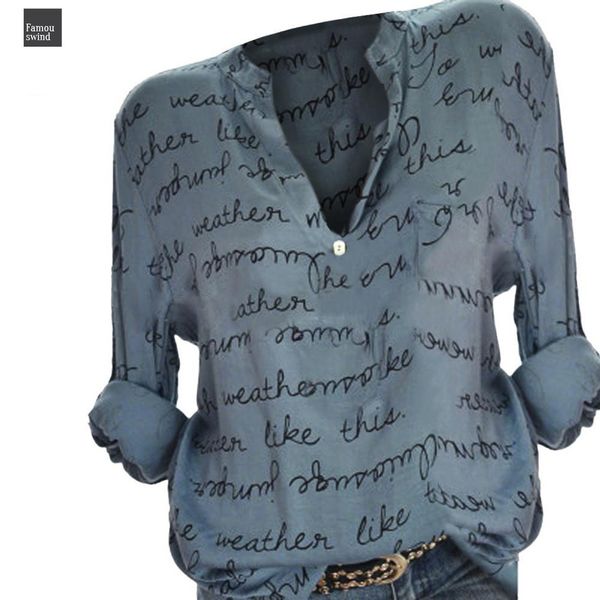blouse women selling women clothing plus size v neck button long sleeve letter pullover drop shipping, White
blouse women selling women clothing plus size v neck button long sleeve letter pullover drop shipping, White