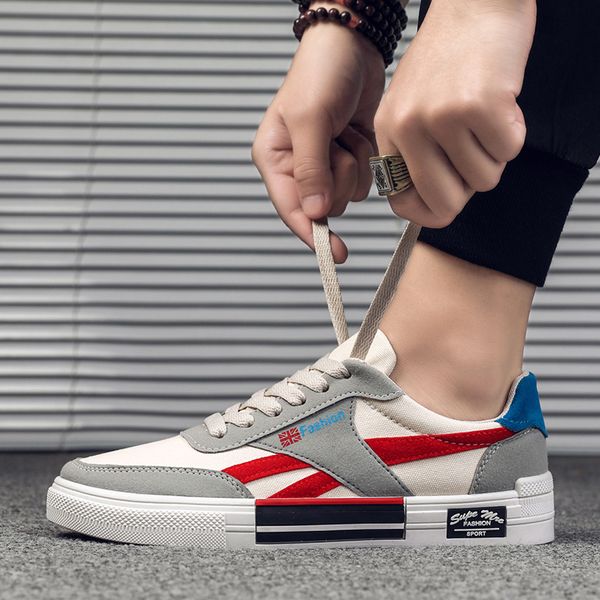 men's designer vulcanize shoes women fashion canvas shoes lace-up casual men flats shoes male sneakers zapatos hombre 2020 new plus siz, Black
men's designer vulcanize shoes women fashion canvas shoes lace-up casual men flats shoes male sneakers zapatos hombre 2020 new plus siz, Black