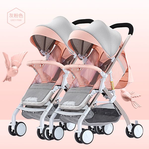 0858 twins baby stroller can sit and lie down, and can be split, folded and portable. longfeng second child baby double stroller
0858 twins baby stroller can sit and lie down, and can be split, folded and portable. longfeng second child baby double stroller