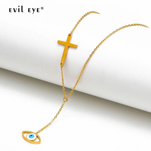 evil eye dropping oil pendant necklace gold silver color stainless steel neck chain necklace jewelry for women female men ey6689
evil eye dropping oil pendant necklace gold silver color stainless steel neck chain necklace jewelry for women female men ey6689