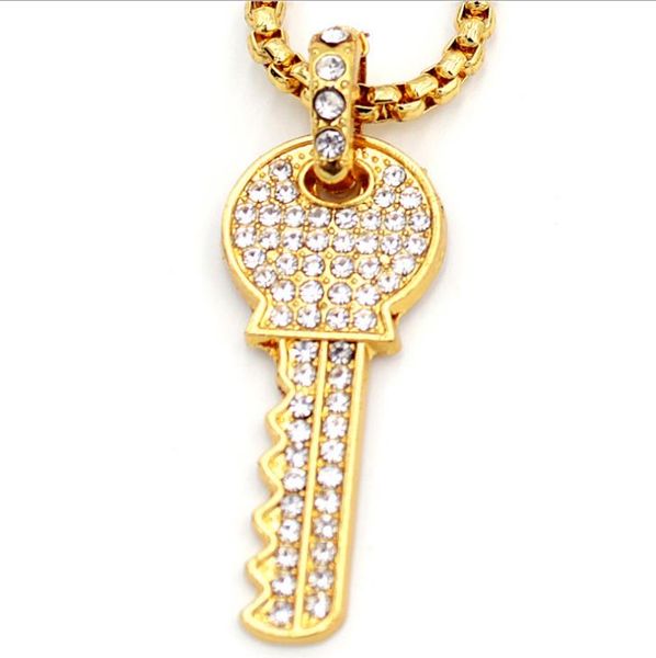 new european and american fashion key necklace female alloy simple personality key pendant diamond jewelry, Silver
new european and american fashion key necklace female alloy simple personality key pendant diamond jewelry, Silver