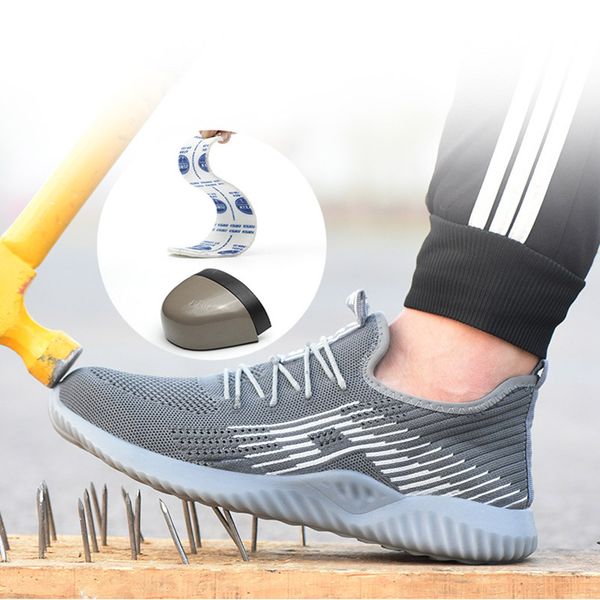odbl men's breathable steel toe cap safety shoes men outdoor anti-slip steel puncture proof construction boots work shoes, Black
odbl men's breathable steel toe cap safety shoes men outdoor anti-slip steel puncture proof construction boots work shoes, Black