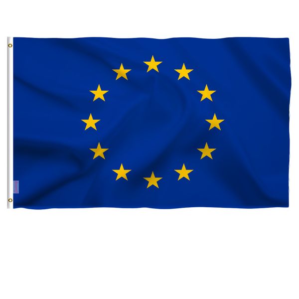 90 x 150cm eu(european union) home decor large european union flag polyester eu hanging flying banner
90 x 150cm eu(european union) home decor large european union flag polyester eu hanging flying banner