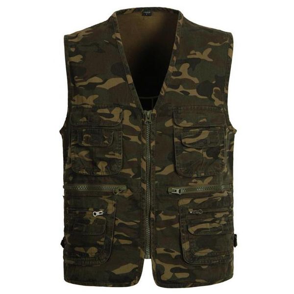new male all saeson casual sleeveless pgraph vest multi pocket pure cotton v-collar camouflage loose waistcoat 4xl plus size, Black;white
new male all saeson casual sleeveless pgraph vest multi pocket pure cotton v-collar camouflage loose waistcoat 4xl plus size, Black;white