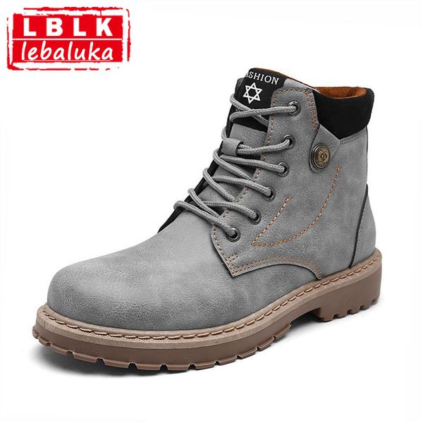 lebaluka men british style flats boots lace up warm ankle boot solid color work shoes man short botas male footwear size 39-44, Black
lebaluka men british style flats boots lace up warm ankle boot solid color work shoes man short botas male footwear size 39-44, Black