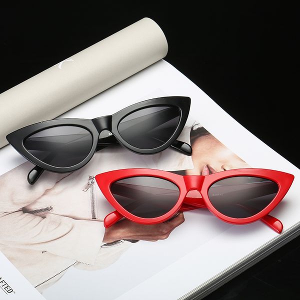 black red cat eye shaper sunglasses casual fashion vintage brand designer trendy sunglasses women fashion eyewear, White;black
black red cat eye shaper sunglasses casual fashion vintage brand designer trendy sunglasses women fashion eyewear, White;black