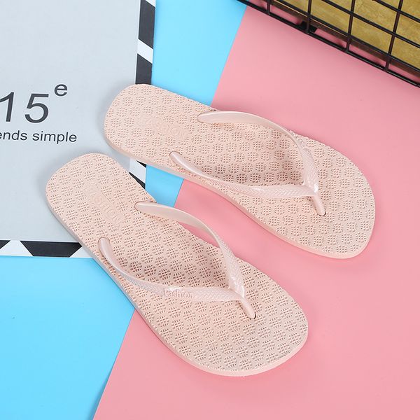 fashion leisure concise outside women slippers solid summer flat flip flops casual open toe platform soft shoes, Black
fashion leisure concise outside women slippers solid summer flat flip flops casual open toe platform soft shoes, Black