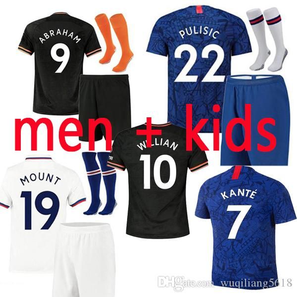 men's kids kits pulisic 22 7 kante mount 19 soccer jersey abraham hudson-odoi loftus-cheek giroud willian azpilicueta football shirt, Black
men's kids kits pulisic 22 7 kante mount 19 soccer jersey abraham hudson-odoi loftus-cheek giroud willian azpilicueta football shirt, Black