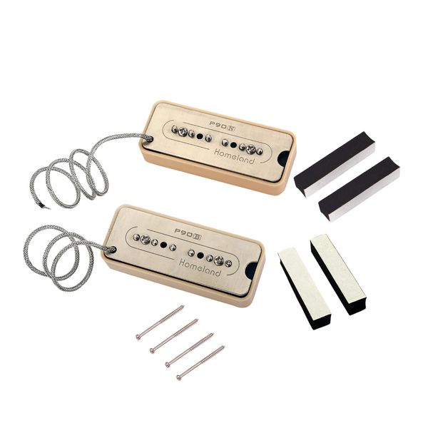 2 pieces p90 soap bar humbucker pickups neck&bridge for electric guitar replacement
2 pieces p90 soap bar humbucker pickups neck&bridge for electric guitar replacement