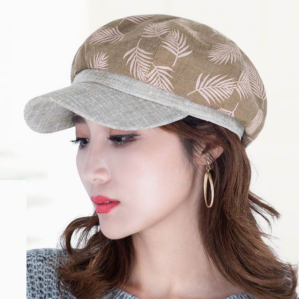 gbcnyier women autumn octagonal cap fashion leisure female short brim beret outdoor sunscreen all-match lady sun hats, Blue;gray
gbcnyier women autumn octagonal cap fashion leisure female short brim beret outdoor sunscreen all-match lady sun hats, Blue;gray