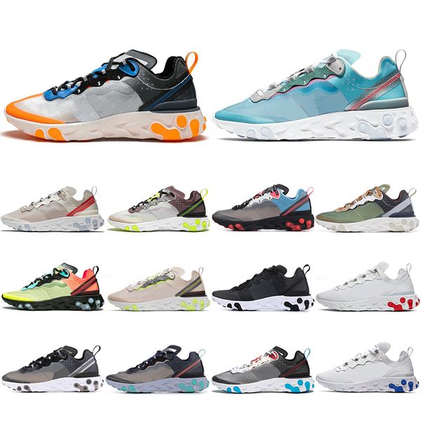 

react element 87 55 undercover men running shoes new fashion women designer sneakers sports mens trainer shoes sail light bone royal tint