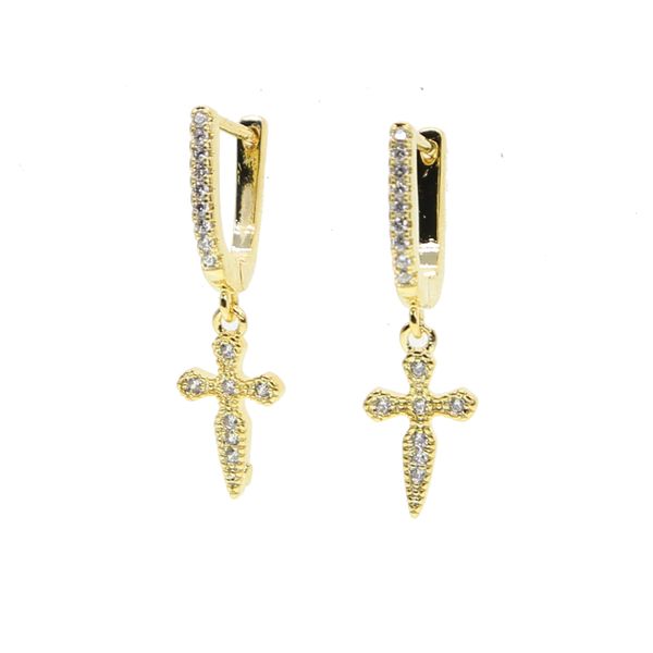 gold color small loop circle cross charm drop dangle earrings for women girls kids children jewelry gift, Silver
gold color small loop circle cross charm drop dangle earrings for women girls kids children jewelry gift, Silver