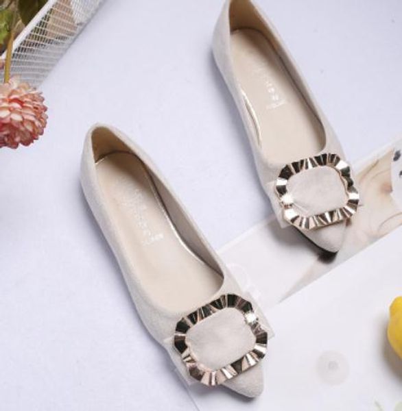 2020 women's shoes in spring and autumn with new style flat bottom pointed end suede bowknot@5104, Black
2020 women's shoes in spring and autumn with new style flat bottom pointed end suede bowknot@5104, Black