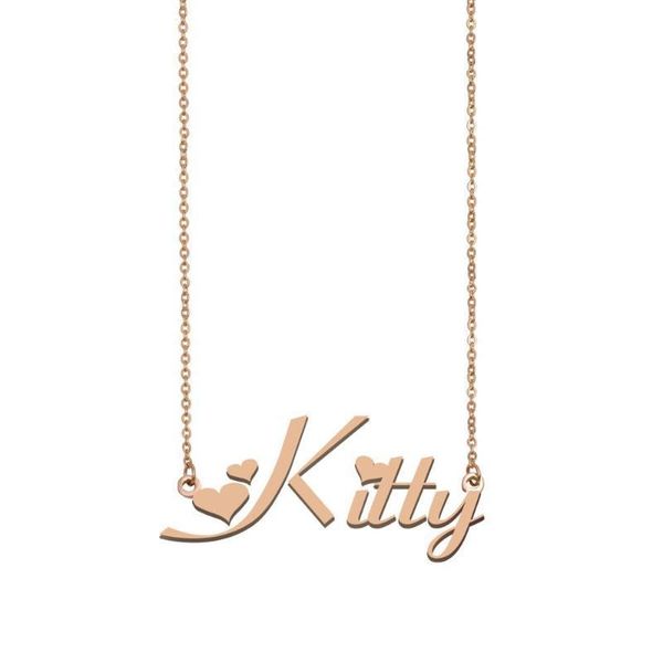 kitty name necklace , custom name necklace for women girls friends birthday wedding christmas mother days gift, Silver
kitty name necklace , custom name necklace for women girls friends birthday wedding christmas mother days gift, Silver