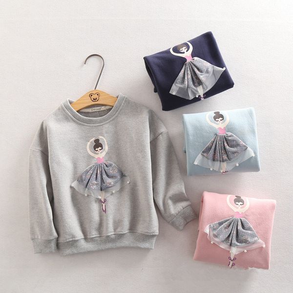 autumn 2018 girls warm blouses shirts cute cartoon ballet girl long sleeve blouses children girls cotton school clothes 2-8t, White;black
autumn 2018 girls warm blouses shirts cute cartoon ballet girl long sleeve blouses children girls cotton school clothes 2-8t, White;black