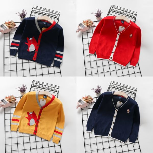 season coat sweater shirt children's knitted cardigan cotton v-neck long sleeve totoro boy's knitted shirt coat boy's sweater, Blue
season coat sweater shirt children's knitted cardigan cotton v-neck long sleeve totoro boy's knitted shirt coat boy's sweater, Blue