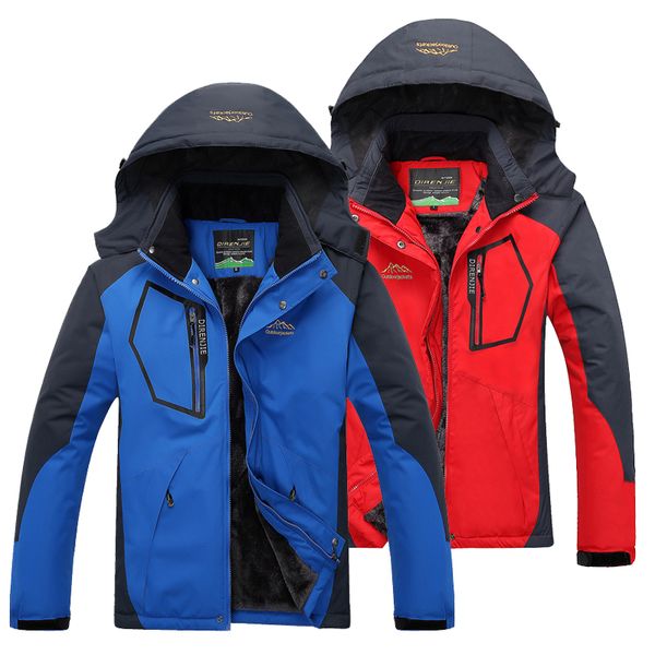 men women winter fleece waterproof jacket warm windproof thicken rain jacket outdoor sports hiking camping trekking fishing coat, Blue;black
men women winter fleece waterproof jacket warm windproof thicken rain jacket outdoor sports hiking camping trekking fishing coat, Blue;black