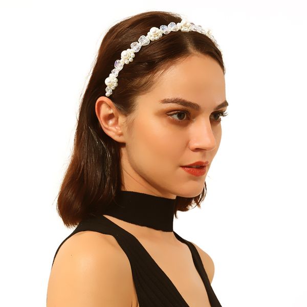 jouval fashion pearl hairband sweet flower crystal headband for women girls beads hair hoop crown bride wedding hair accessories, Golden;white
jouval fashion pearl hairband sweet flower crystal headband for women girls beads hair hoop crown bride wedding hair accessories, Golden;white