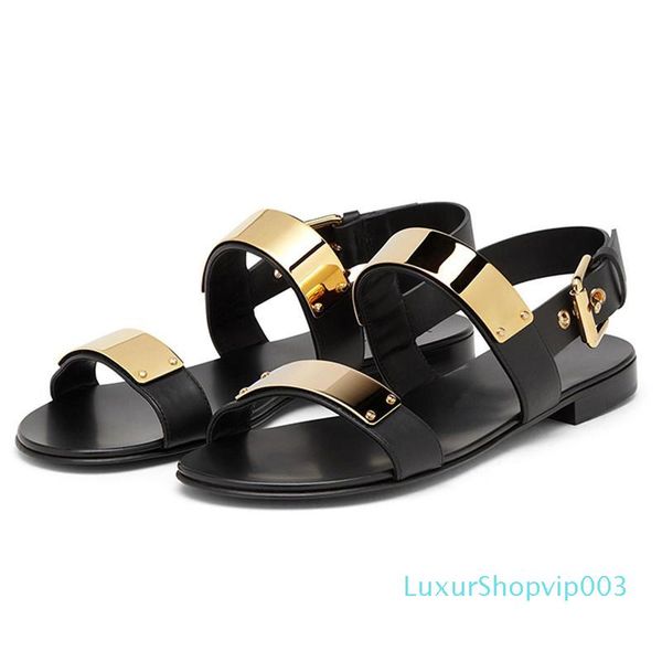s non-slip beach shoes fashion metal decoration flat sandals tide casual leather slippers man gladiator sandals eu38-eu46, Black
s non-slip beach shoes fashion metal decoration flat sandals tide casual leather slippers man gladiator sandals eu38-eu46, Black