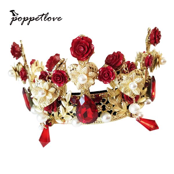 new lmited edition luxury bride wedding headdress baroque crown vintage fashion cross jewelry ornaments queen women hair jewelry, Golden;white
new lmited edition luxury bride wedding headdress baroque crown vintage fashion cross jewelry ornaments queen women hair jewelry, Golden;white